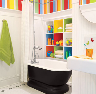 kleur badkamer
